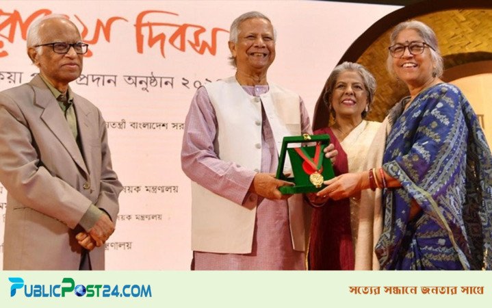 ‘সুলতানার স্বপ্ন’ নামে সিরিজ পুরস্কার চালুর পরামর্শ প্রধান উপদেষ্টার