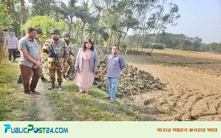 ফসলি জমির মাটি কাটায় অর্ধ লাখ টাকা জরিমানা