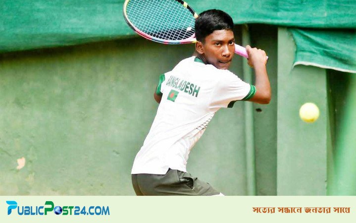 শ্রীলঙ্কায় টেনিস টুর্নামেন্টে বাংলাদেশের কাব্য সেমিতে