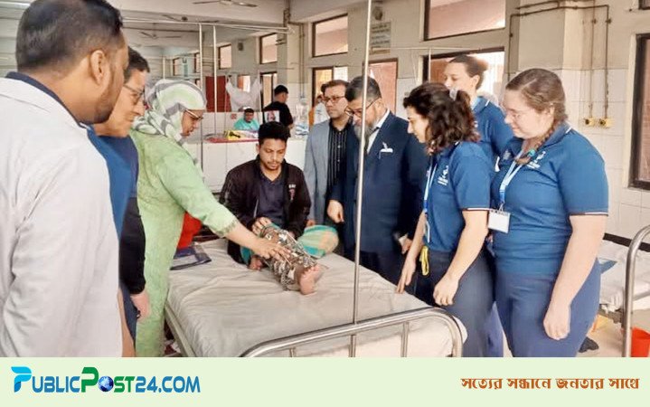 নিটোরে যুক্তরাষ্ট্রের চিকিৎসক দলের কার্যক্রম শুরু
