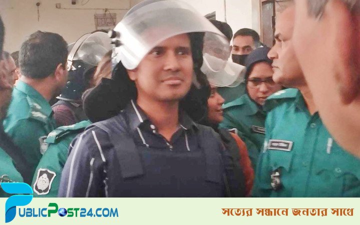 পুলিশ সুপার তানভীর সালেহীন ৭ দিনের রিমান্ডে