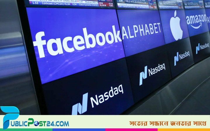 প্রযুক্তি খাতে বড় ধস, সাতটি কোম্পানি হারাল ৭৫০ বিলিয়ন ডলার