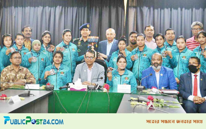 মেয়েদের ব্রোঞ্জ জয়ে কাবাডিতে ২৫ লাখ অনুদান ক্রীড়া উপদেষ্টার