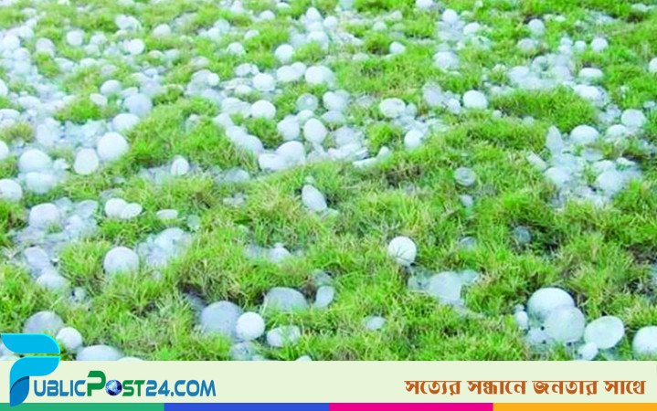 সিলেটে শিলাবৃষ্টির আভাস