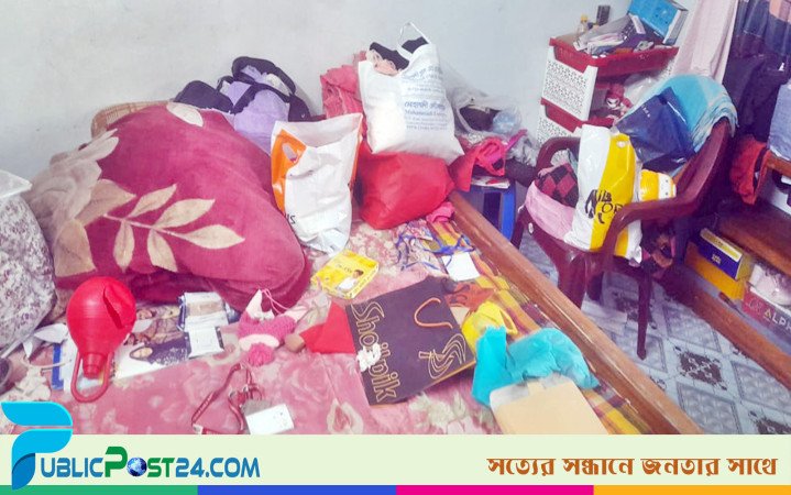 গর্ভবতী স্ত্রীকে নিয়ে হাসপাতালে ছুটলেন স্বামী, ঘরে চোরের হানা-লুট