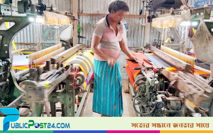 মানিকগঞ্জের তাঁতপল্লিতে ভরা মৌসুমেও হাহাকার
