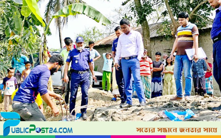 সিংড়ায় অবৈধ স্থাপনা উচ্ছেদ