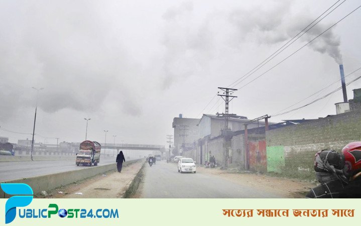 বায়ুদূষণের শীর্ষে ঢাকা