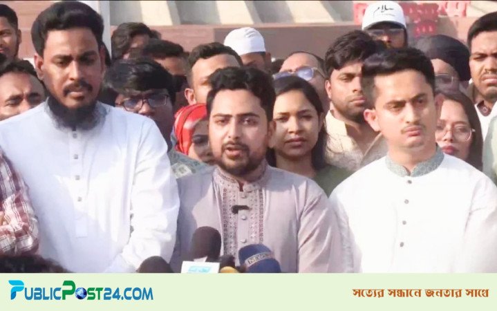 পুরনো সংবিধান ও শাসন কাঠামো রেখে নতুন বাংলাদেশ বিনির্মাণ সম্ভব নয়: নাহিদ ইসলাম